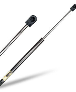 Trash chute hydraulic closer door parts. 10 inch extended gas piston closure for bottom hinged garbage & laundry intake doors. Hardware by Pro Chutes