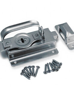 Laundry & Trash Chute Night Latch Keeper for Hopper Discharge Door. Heavy Duty Slam Kit