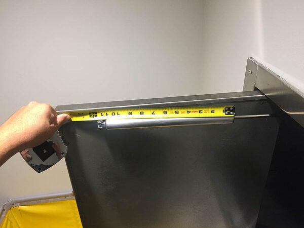 Laundry Intake 11 Inch Rubbish and Laundry Retracted Trash Chute Hydraulic Closer ...