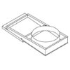 Wilkinson Style A door Gravity Rolling HRD cut sheet drawing - horizontal discharge guillotine chute door