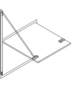 Hopper Discharge Door Only Laundry and Trash Chute