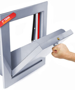 Universal 15 x 18 Bottom Hinged Stainless Steel 100 Percent Replacement 3 inch